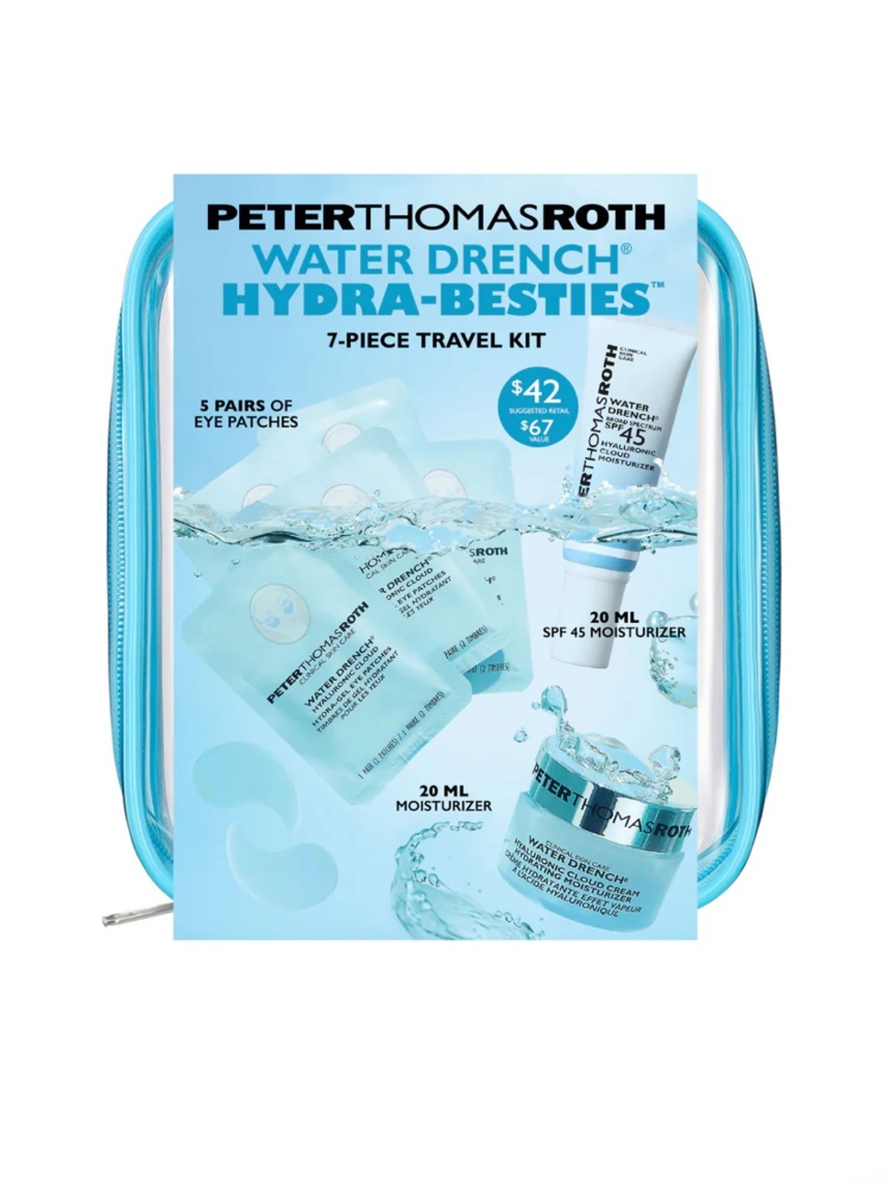 HYDRA-BESTIES 7-PIECE TRAVEL KIT